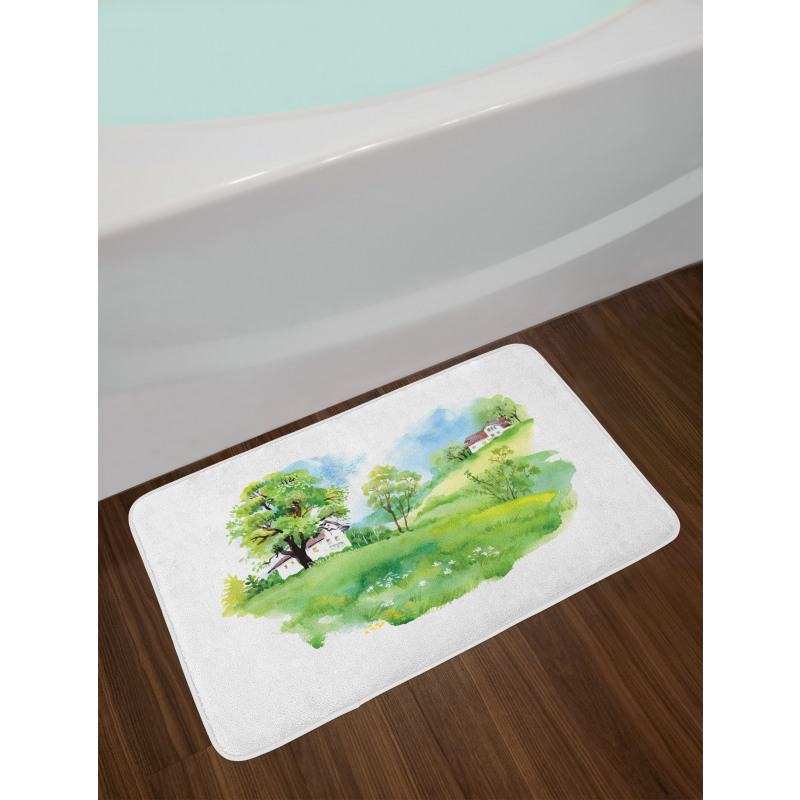 Rural Life in the Nature Bath Mat