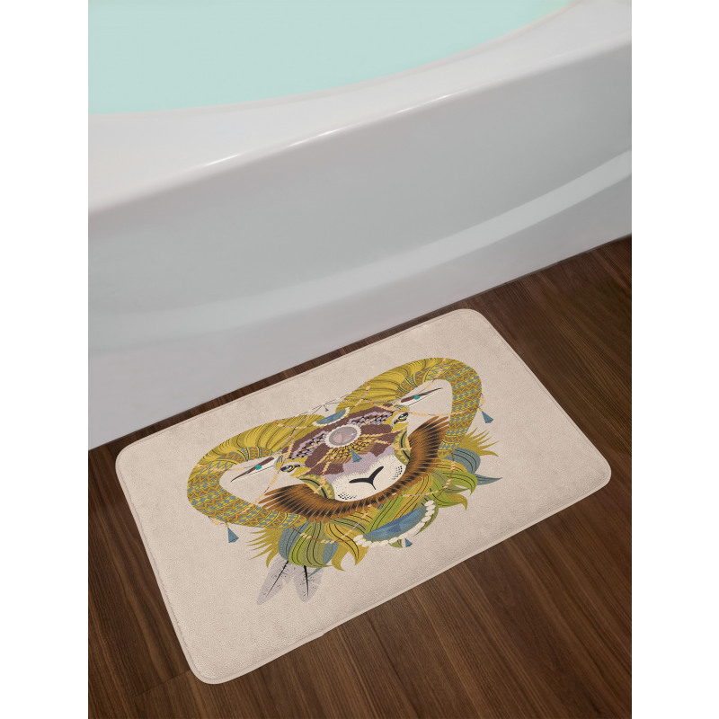 Animal Head Bath Mat