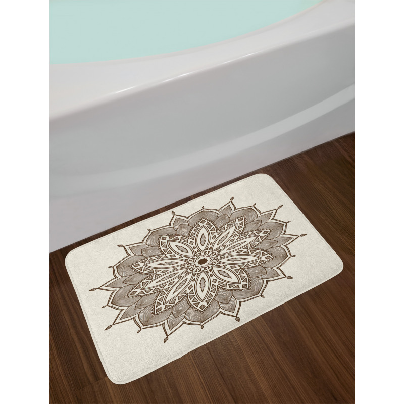 Antique Tribal Bath Mat