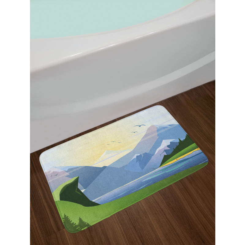 Refreshing Outdoors Bath Mat