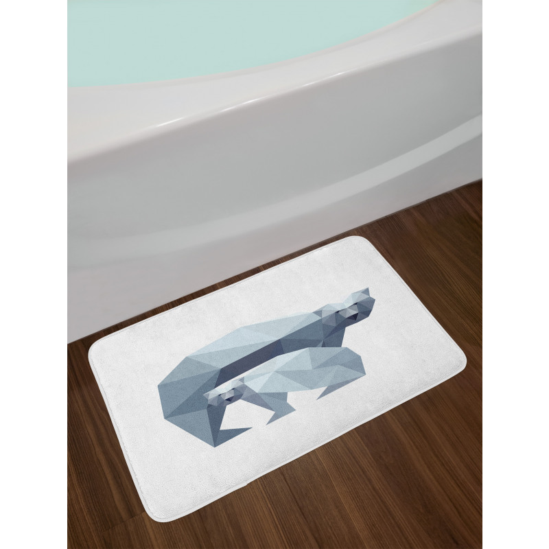 Nordic Animal Art Bath Mat