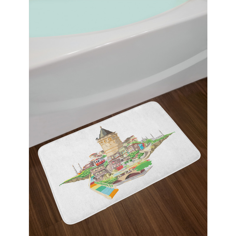 Historic Galata Tower Bath Mat