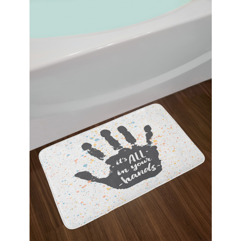 It is All in Your Hands Bath Mat