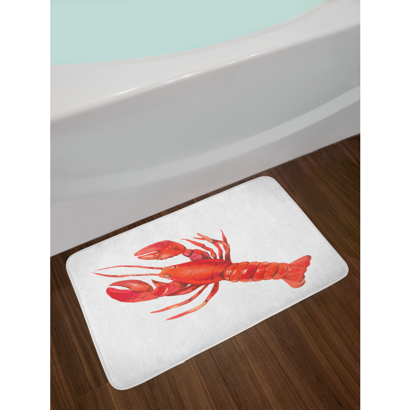 Mediterranean Cuisine Bath Mat