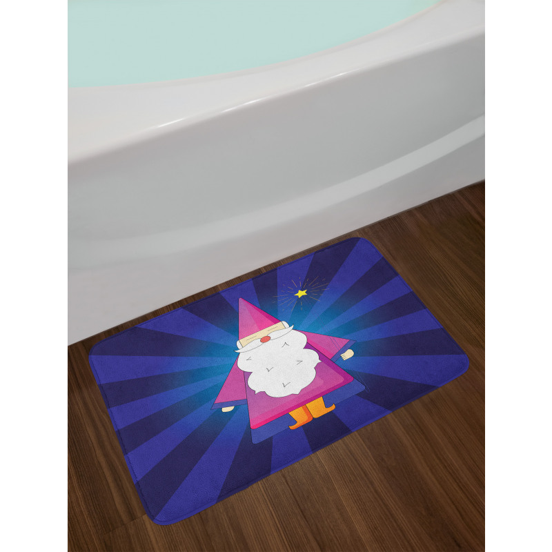 Man with a Staff Miracle Bath Mat