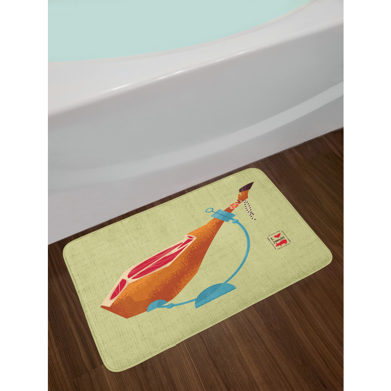 Dry-Cured Spanish Ham Bath Mat