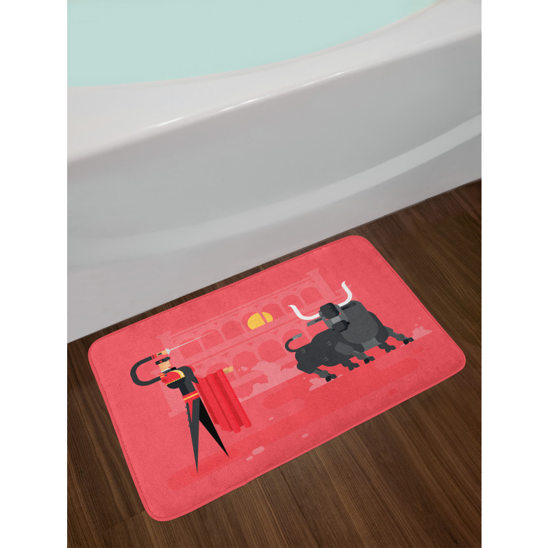 Matador Bull Arena Bath Mat