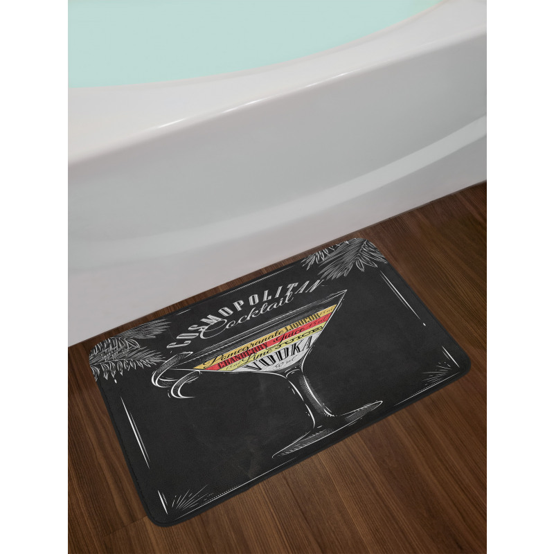 Cosmopolitan Recipe Bath Mat