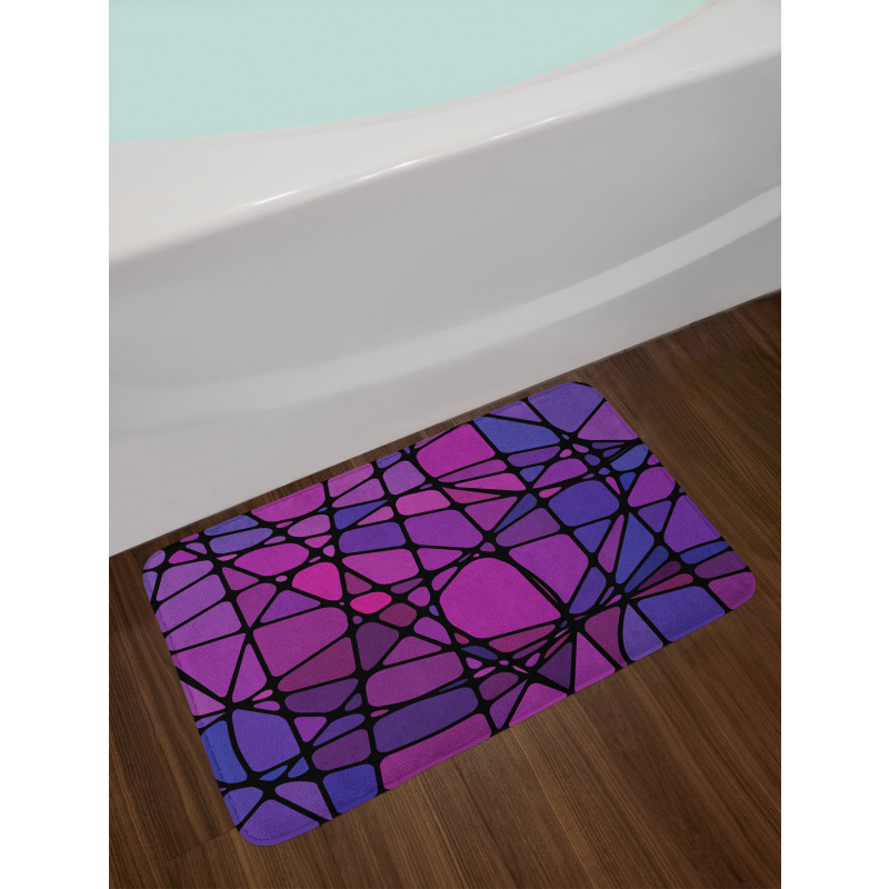 Amorphous Shapes Tile Bath Mat