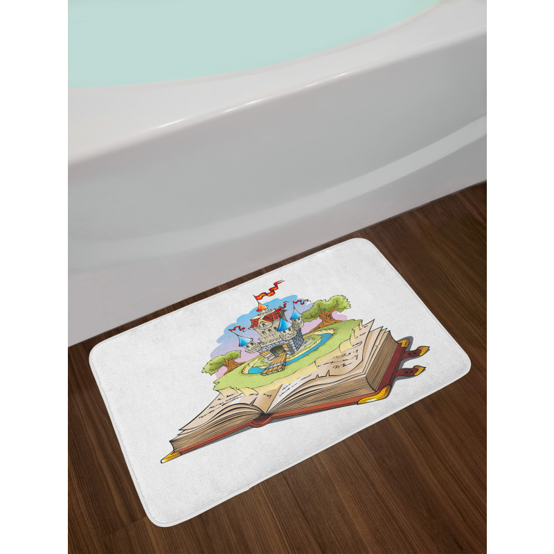 Fantasy Book World Bath Mat