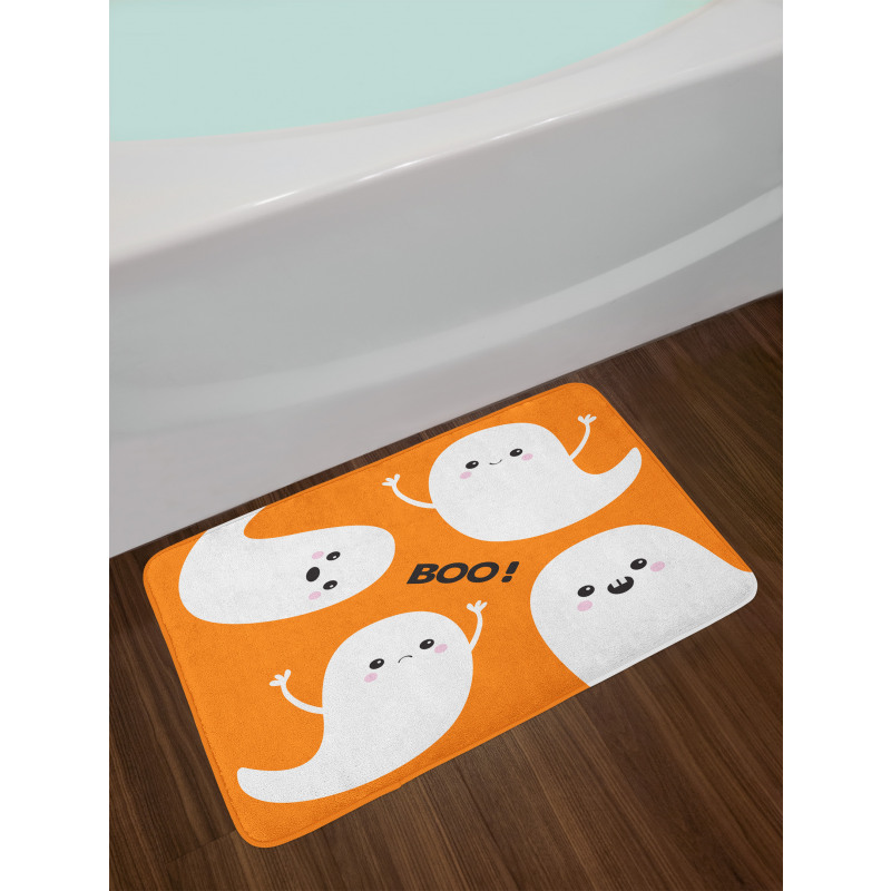 Flying Ghost Spirit Character Bath Mat