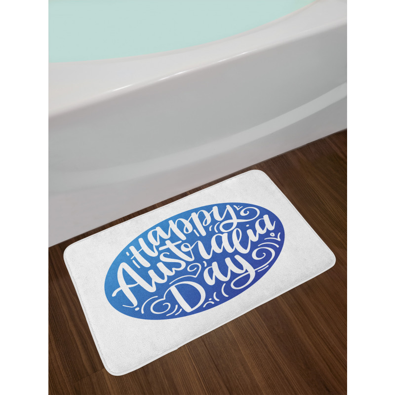 Swirls and Dots Bath Mat