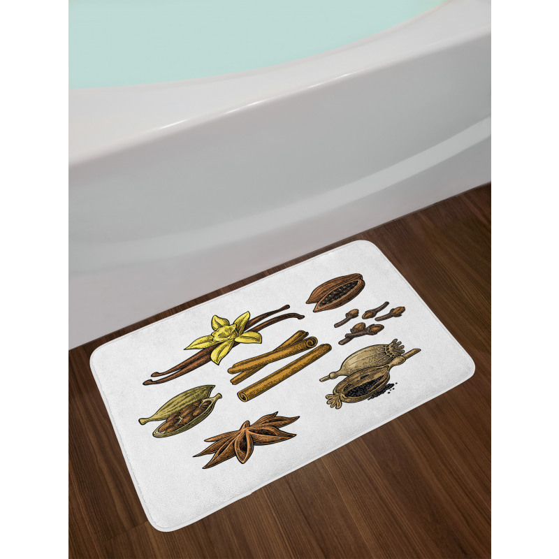 Cinnamon Anise Star Cardamom Bath Mat