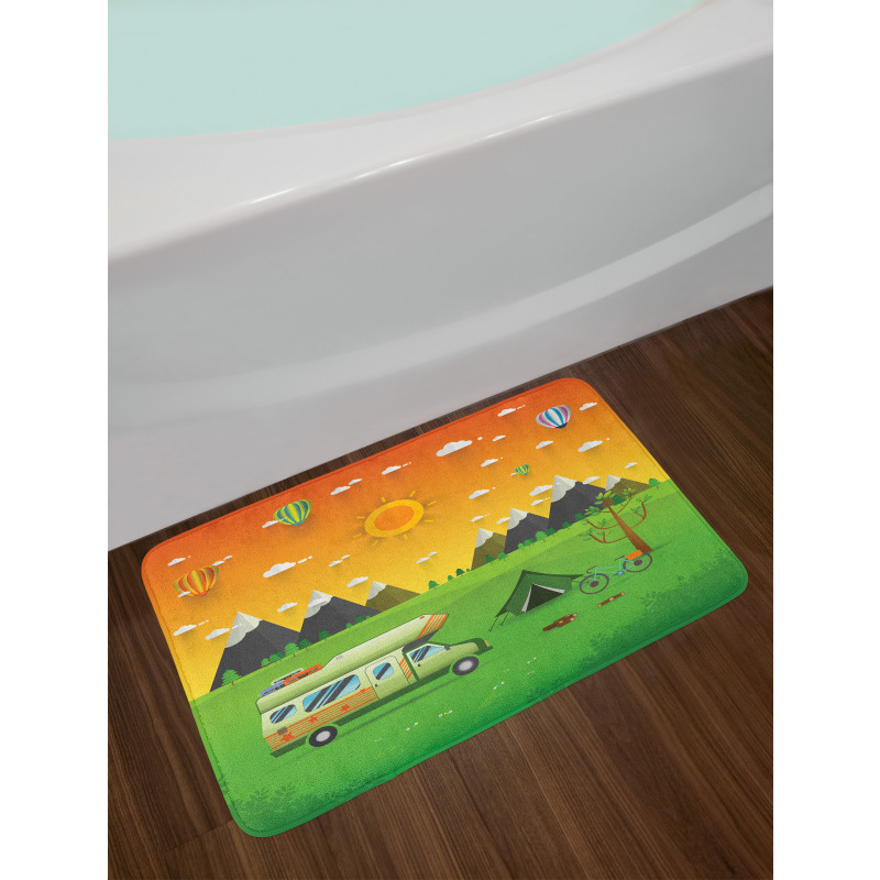 National Park Landscape Bath Mat