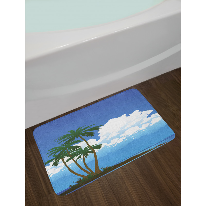 Hawaiian Holiday Island Bath Mat