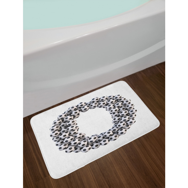 Round Oval Bath Mat