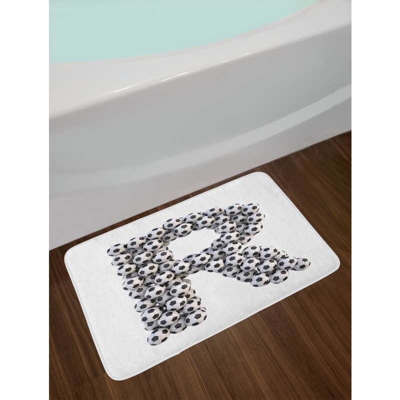 Soccer Theme Sports Bath Mat