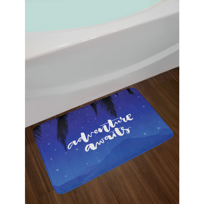 Stars Night Sky Bath Mat