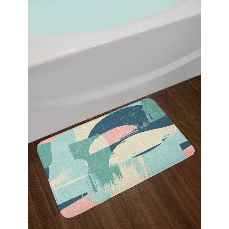 Modern Style Abstraction Bath Mat