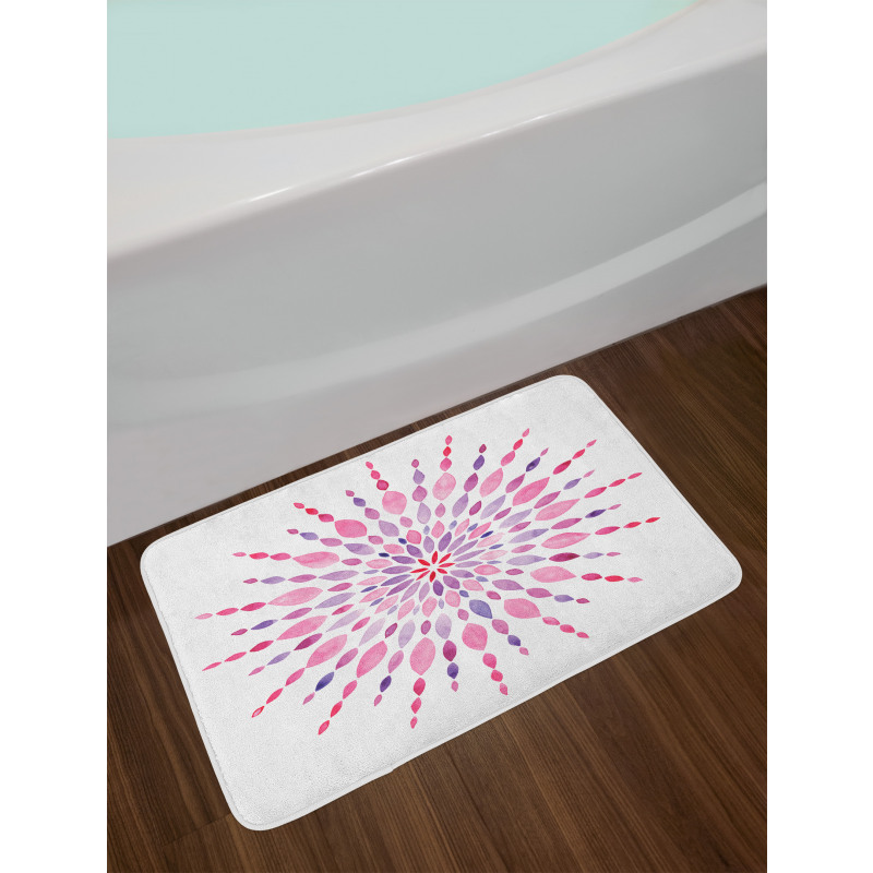 Tribal Folklore Boho Bath Mat