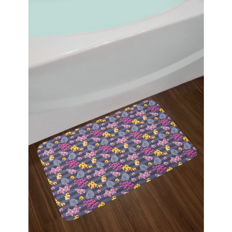 Botanical Aloha Summertime Bath Mat