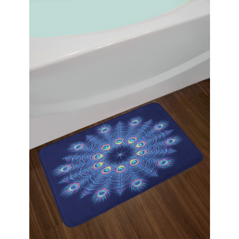 Mystical Feathers Bath Mat