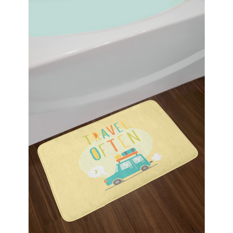 Road Trip Travel Often Bath Mat