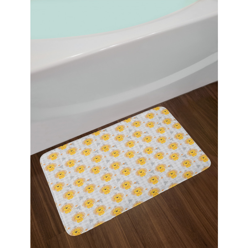 Little Lion Cartoon Bath Mat