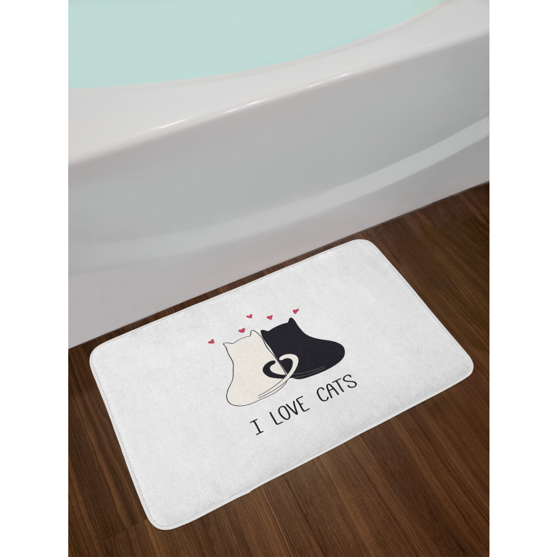 Ideal for Cat Lovers Cuddle Bath Mat