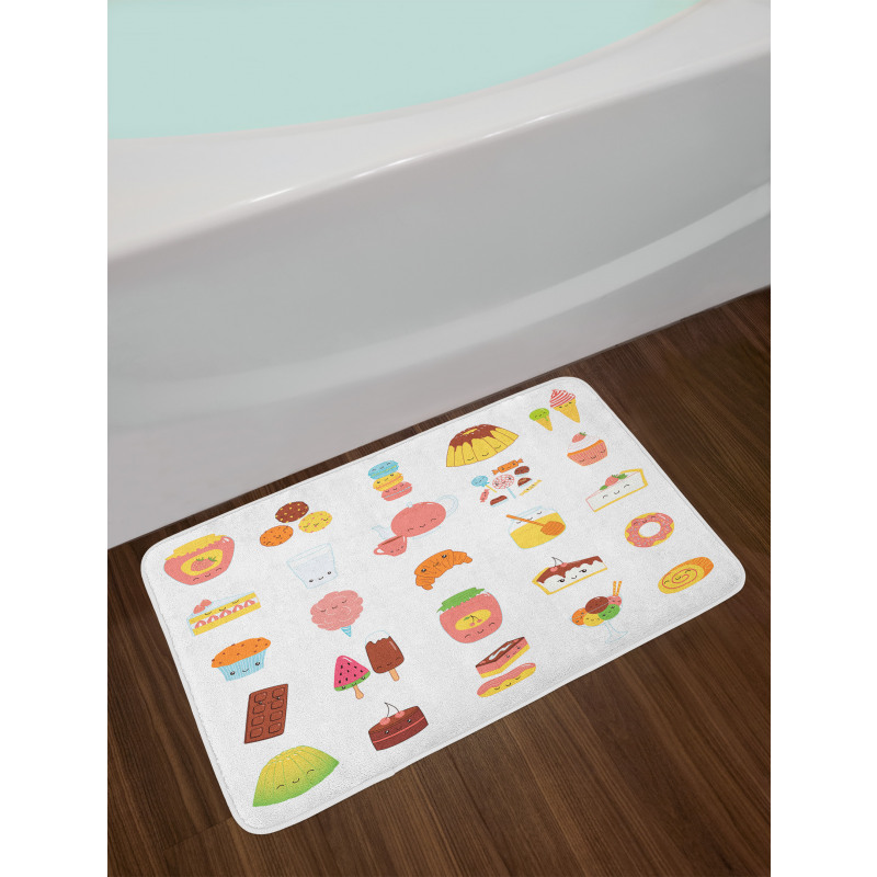 Dessert Concept Sketches Bath Mat