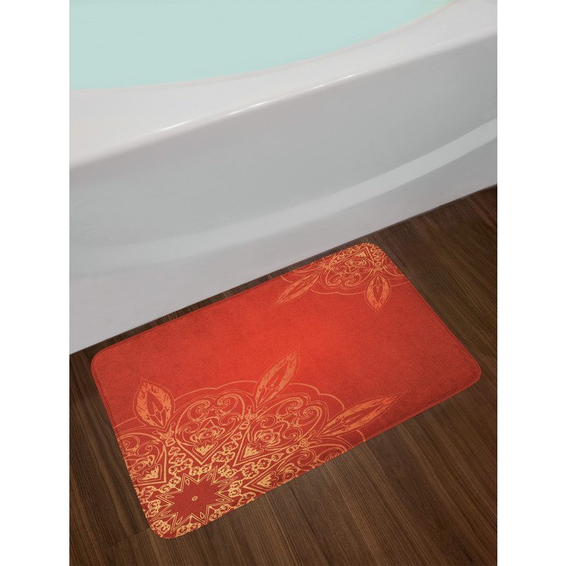 Radiant Romantic Design Bath Mat