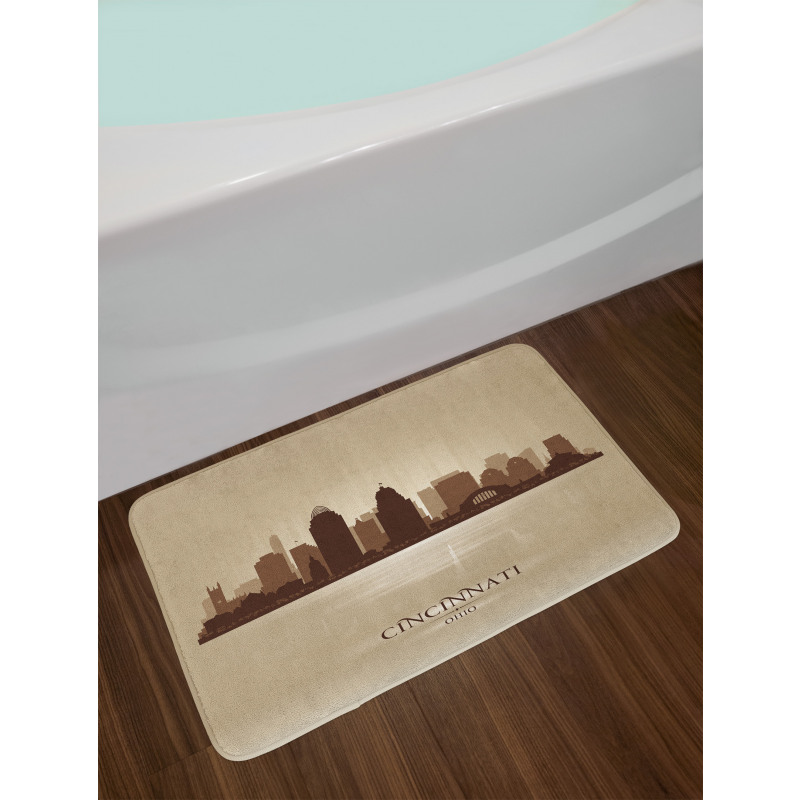 Modern Dusky Vintage Bath Mat