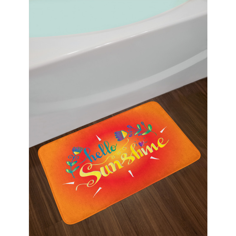 Spring in Blossom Bath Mat