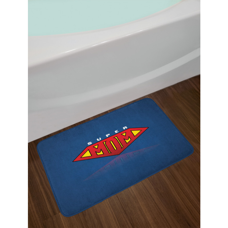 Super Mom Iconic Shield Bath Mat