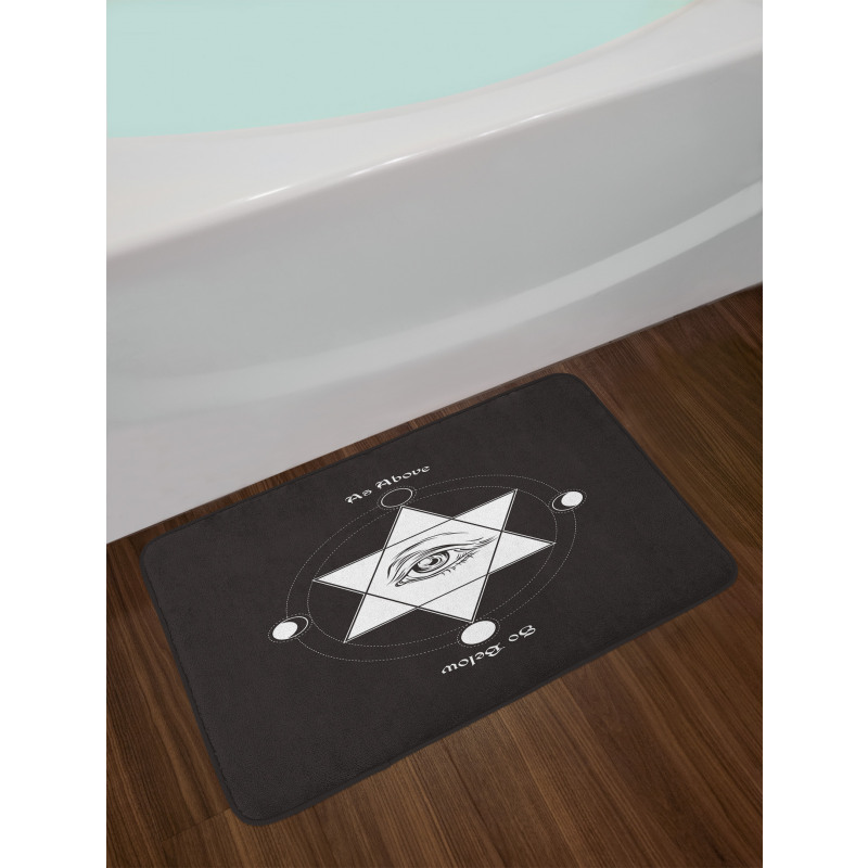 Eye of Providence Bath Mat