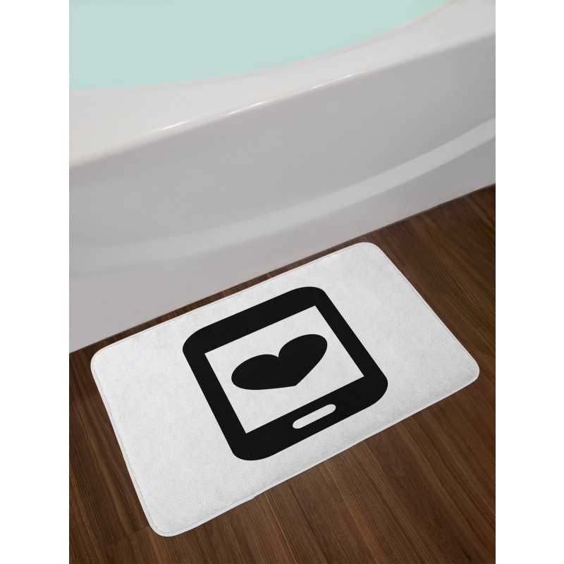 Smartphone Design Bath Mat