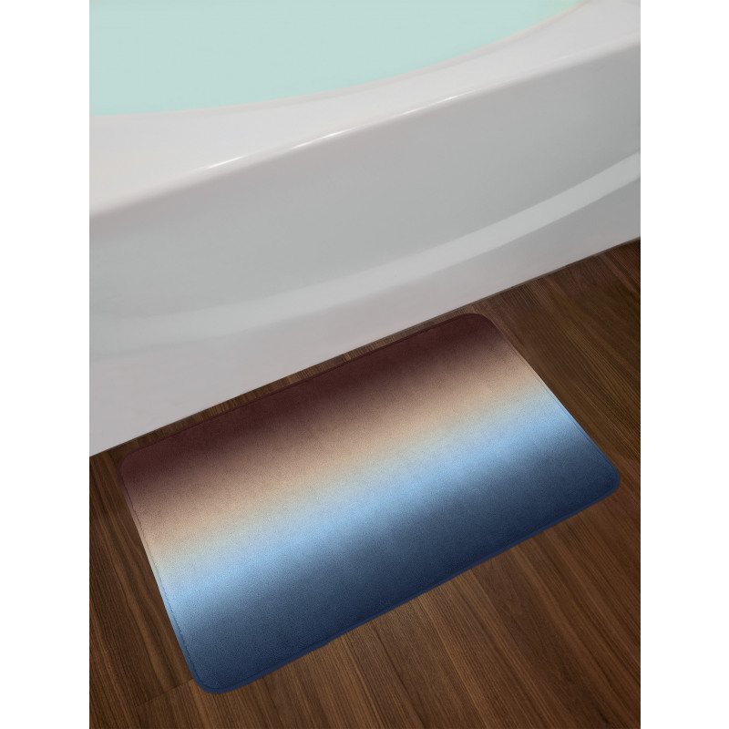 Gradual Color Change Modern Bath Mat