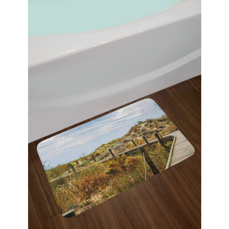 Boardwalk in Dunes Bath Mat