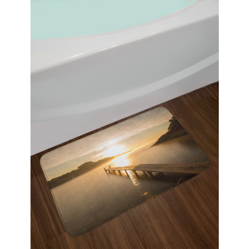 Ibiza Sunrise Spain Bath Mat