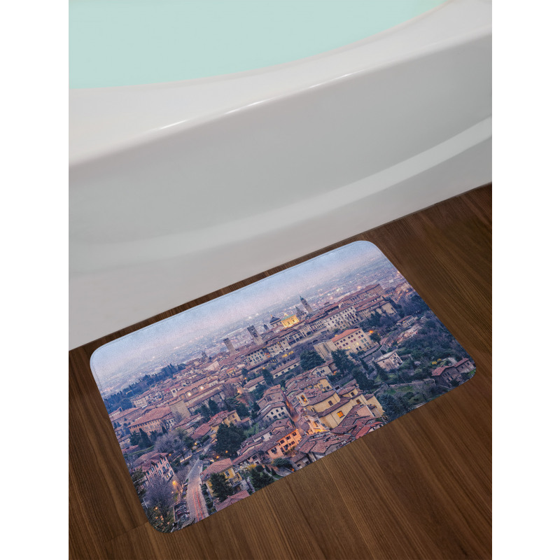 Bergamo Cityscape Bath Mat