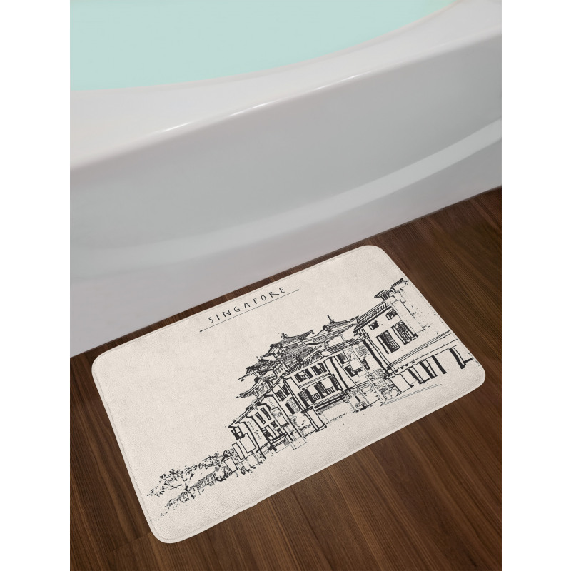 Singapore China Bath Mat