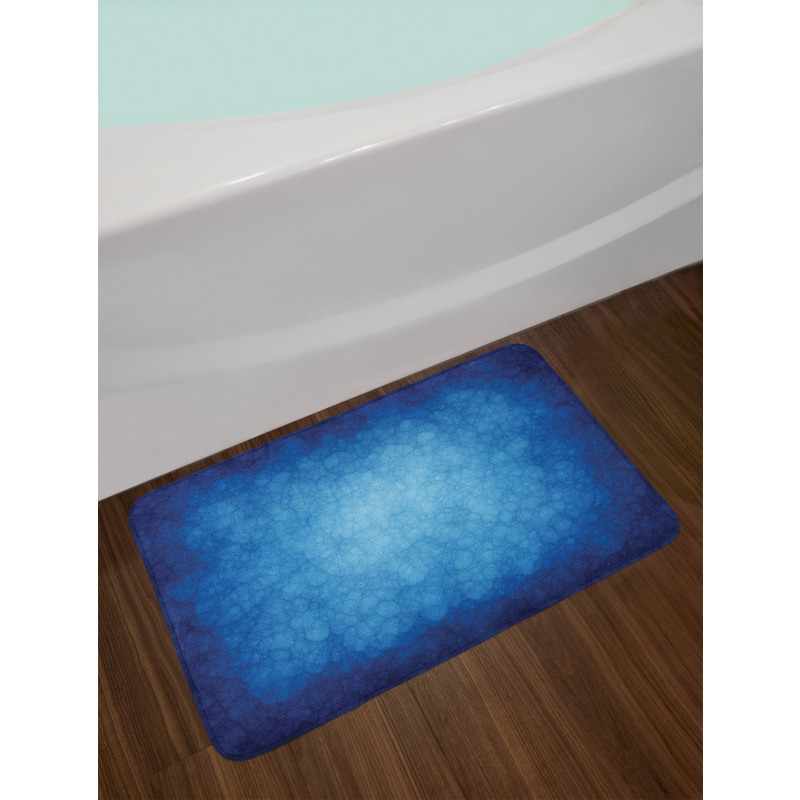 Grunge Monochrome Centered Bath Mat