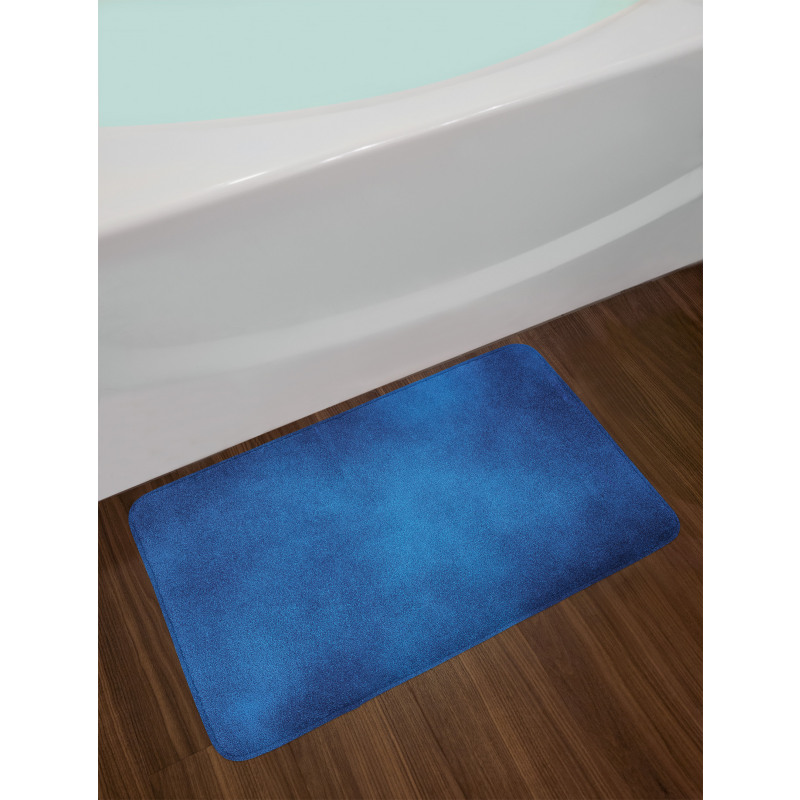 Retro Grunge Print Bath Mat