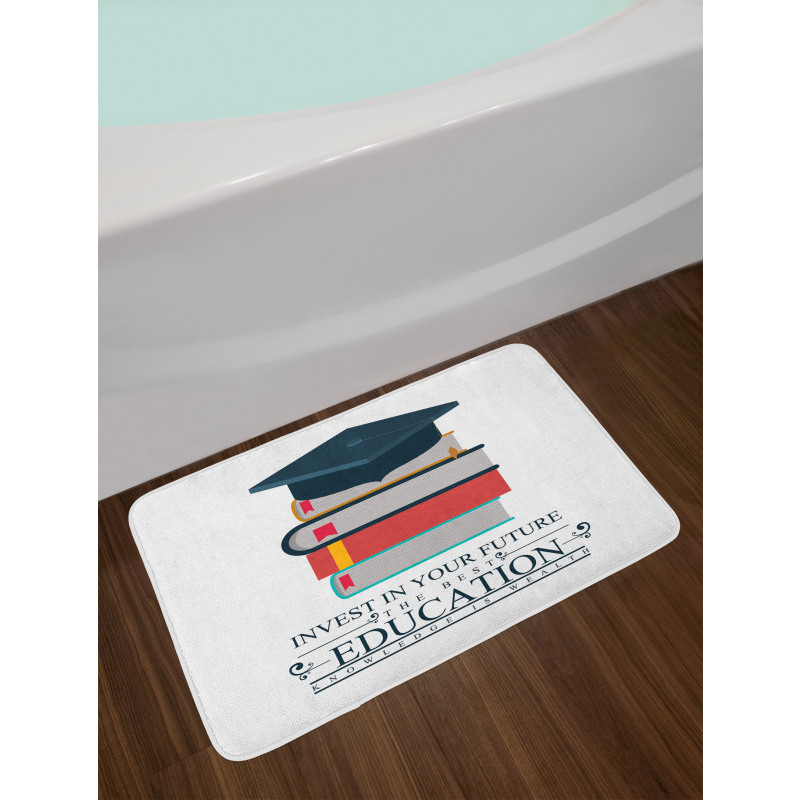 Education Inspirational Bath Mat