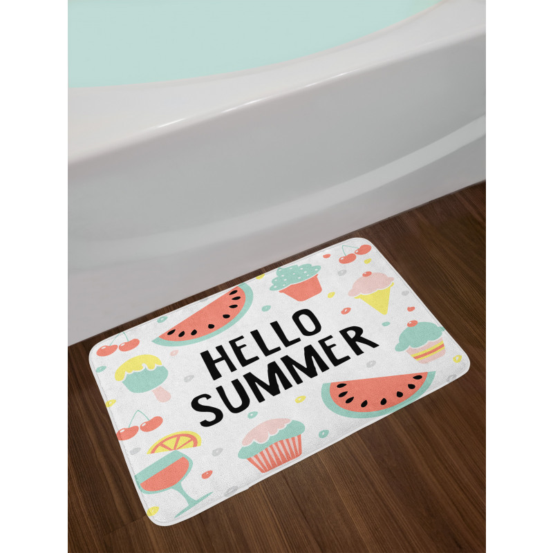 Fresh Tastes Hello Summer Bath Mat