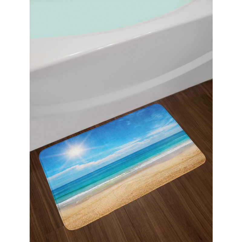 Tropical Seascape Ocean Bath Mat