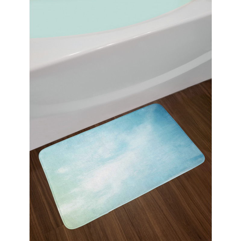 Foggy Mystical Sky Bath Mat