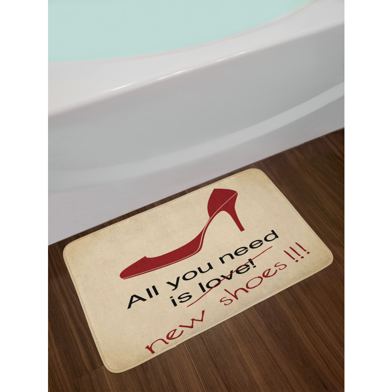 All You Need is New Shoe Bath Mat