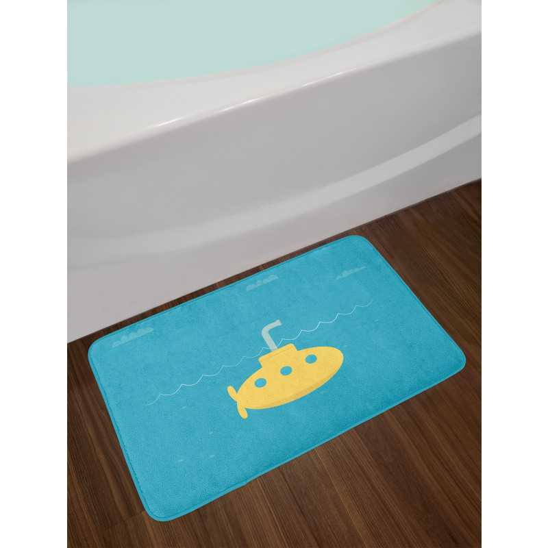 Simple Childish Marine Bath Mat