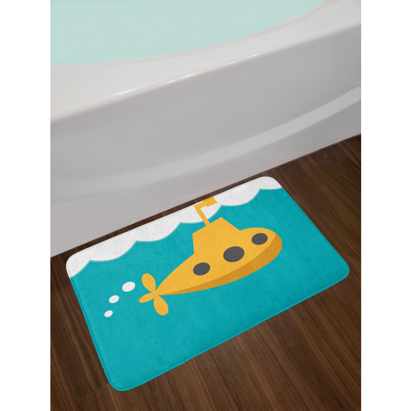 Undersea Marine Kids Bath Mat